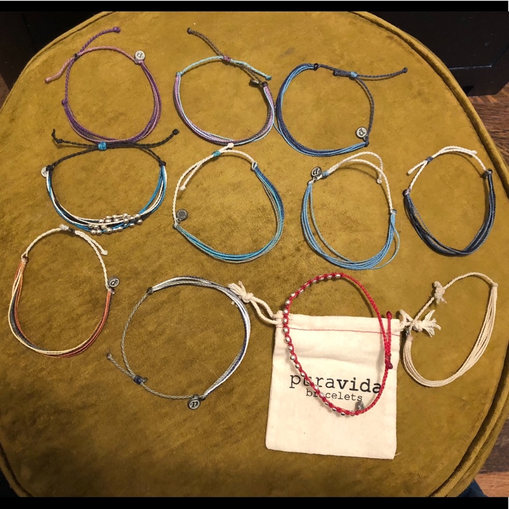 Pura Vida Bracelet bundle of 11